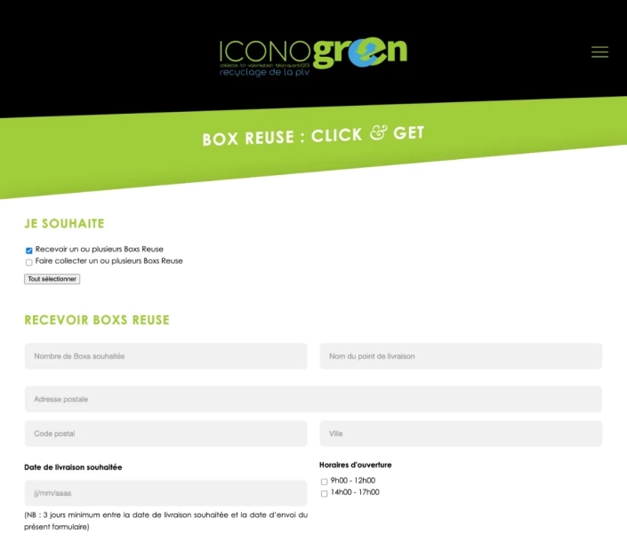 display reuse formulaire