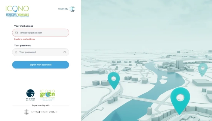 icono tracking interface